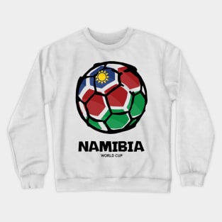 Namibia Football Country Flag Crewneck Sweatshirt